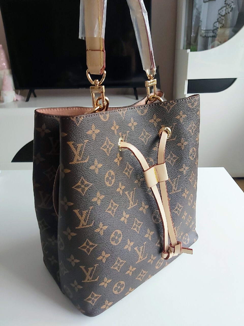 Torebka worek Louis Vuitton monogram, Ostrzeszów