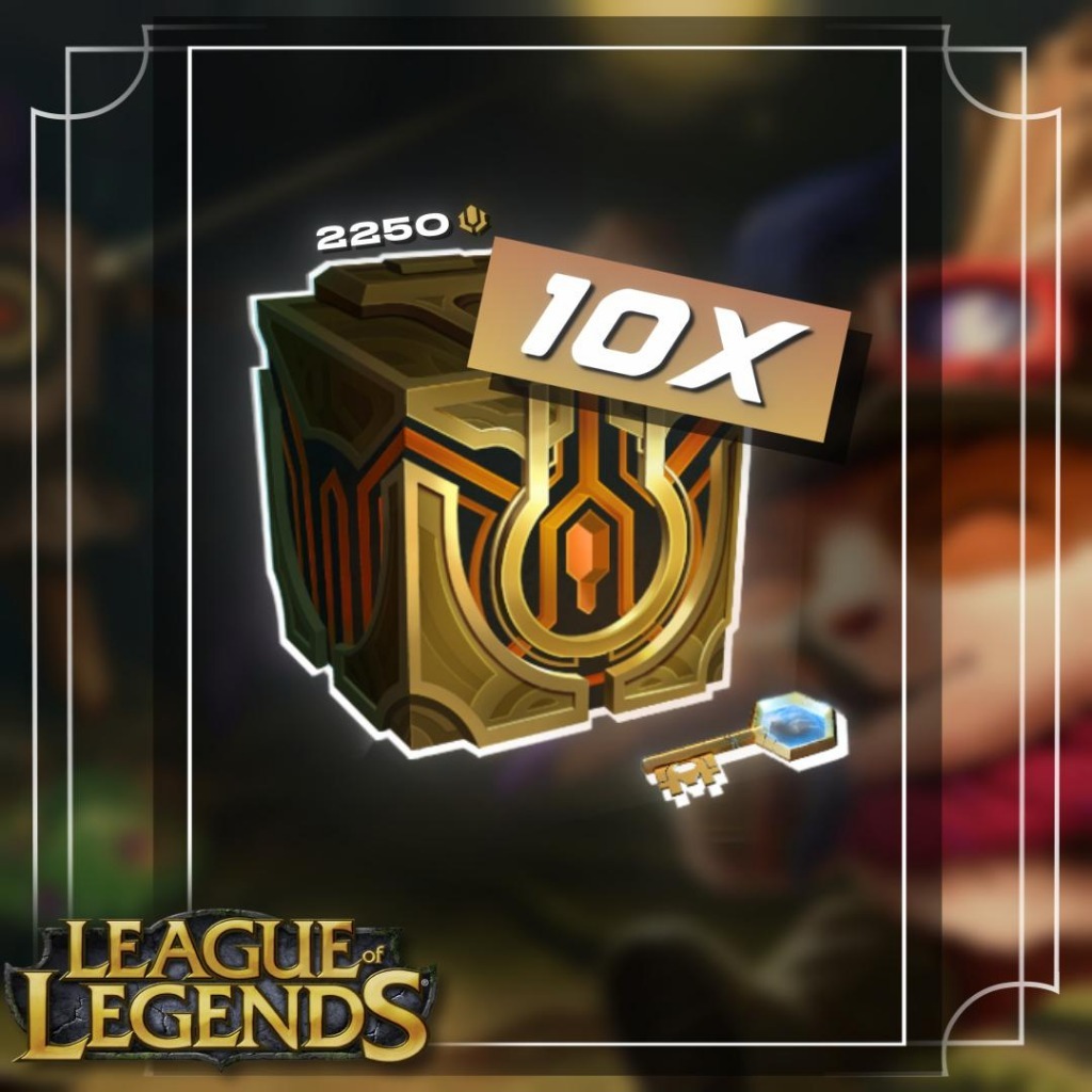 LEAGUE OF LEGENDS LOL 10 MASTERWORK CHEST GIFT! Warszawa Kup teraz