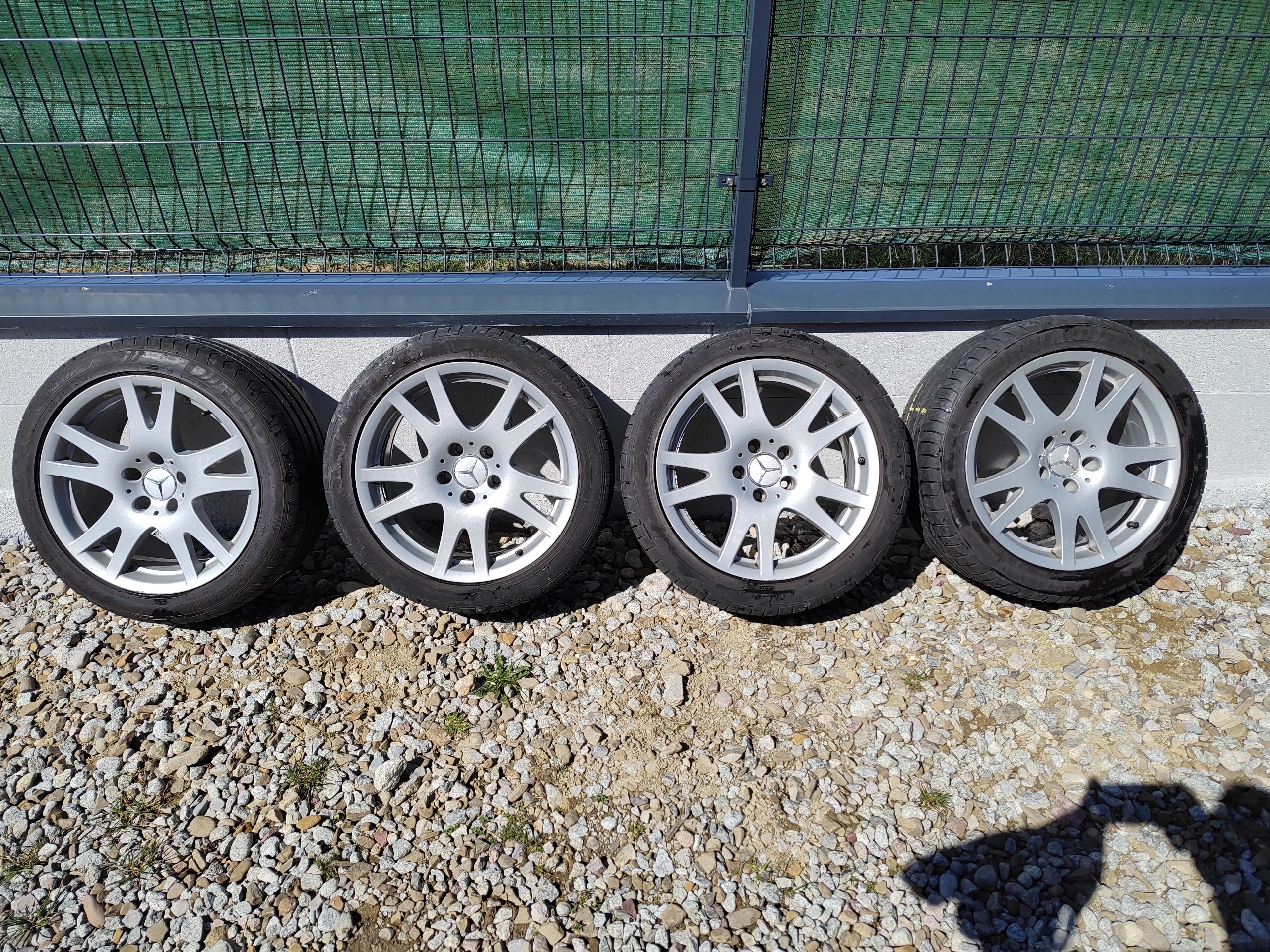 ТИТАНОВІ ДИСКИ КОЛЕСА ДИСКИ 8,5 17 ET18 5X112 245/45R17 