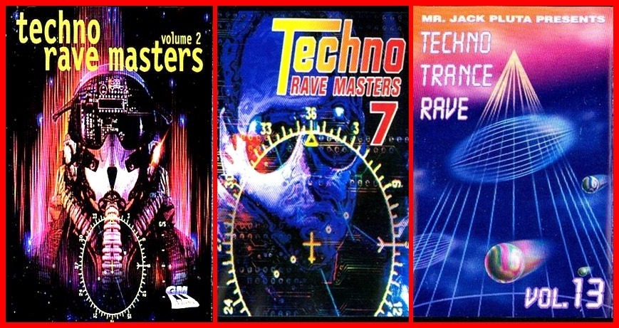 Techno Trance Rave Masters Vol 2 7 13 Kasety Magnetofonowe 3 Szt