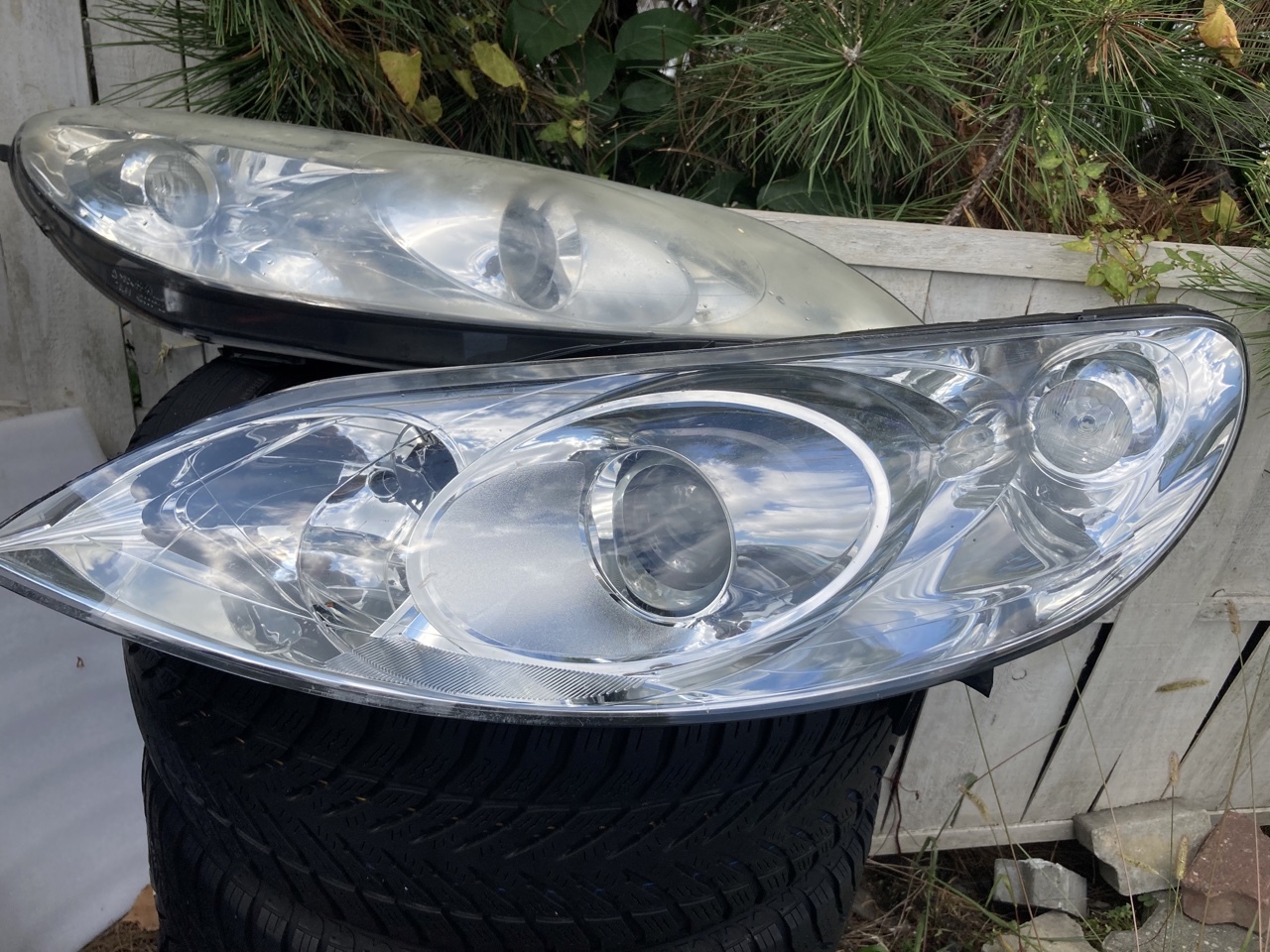 Lampy przednie Peugeot 407 / 407 SW LEWA I PRAWA | Rybnik | Kup teraz ...