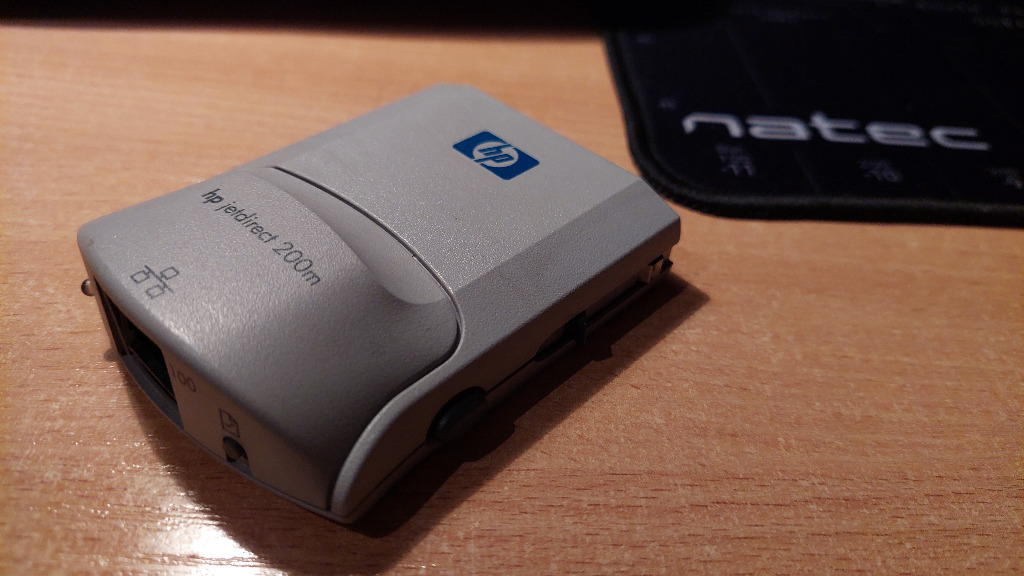 Print server serwer wydruku HP JetDirect 200m Poznań Kup teraz na