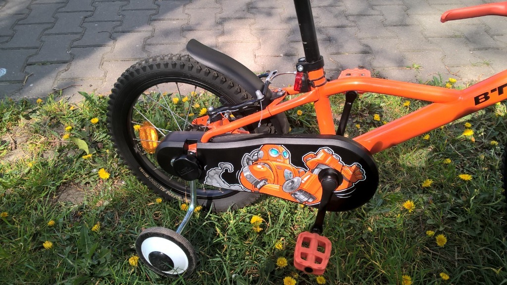 Rower dziecięcy 16" ROBOT/ BTWIN/ Decathlon Warszawa Kup teraz na