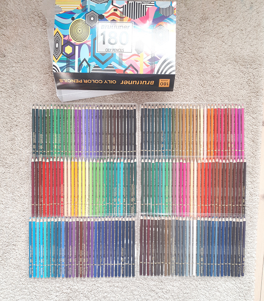 Nowe piękne kredki Brutfuner 180 kolorów Gdynia Kup teraz na