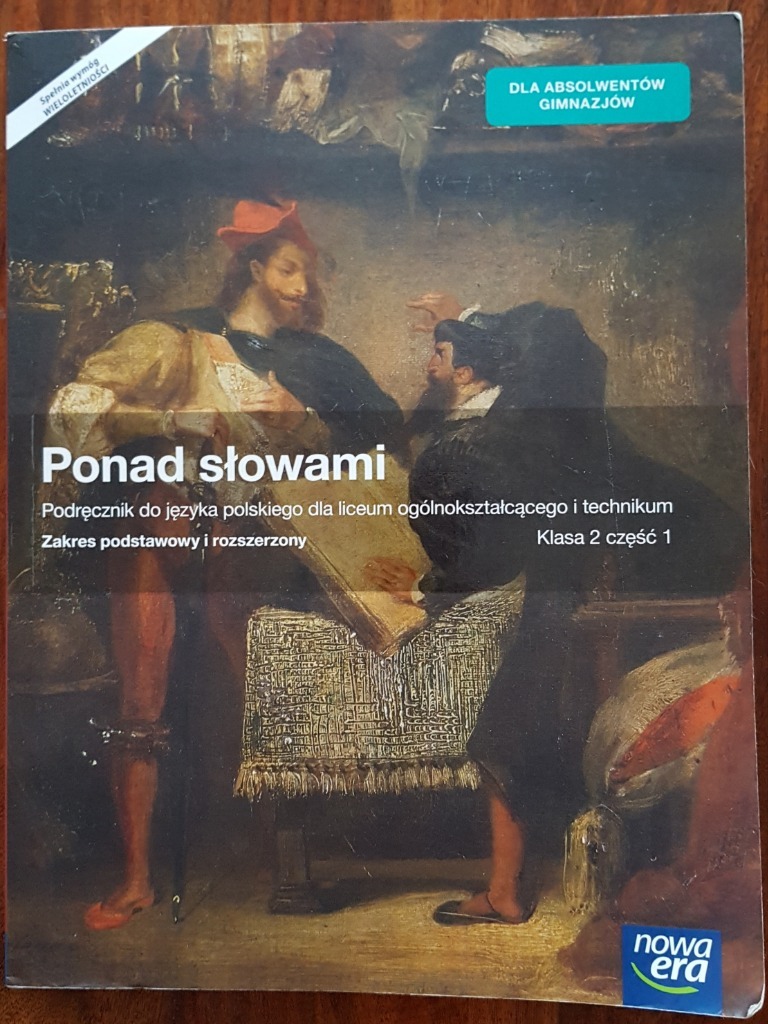 Ponad Slowami Klasa 3 Cz 1