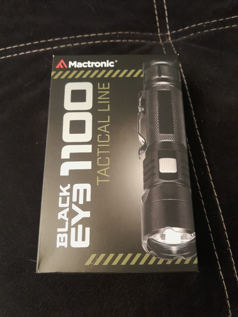 ЛІХТАРИК MACTRONIC ЧОРНИЙ EYE THH0048 1100LM LADOWALNA, КОМПЛЕКТ 