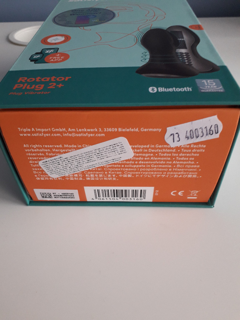 Rotator Plug 2+ Black Satisfyer App Ząbki Kup teraz na Allegro Lokalnie