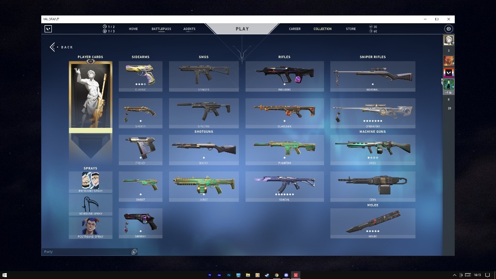 Mega Konto Riot - Valorant i LoL , Dużo Skinów EU | Warszawa | Kup ...