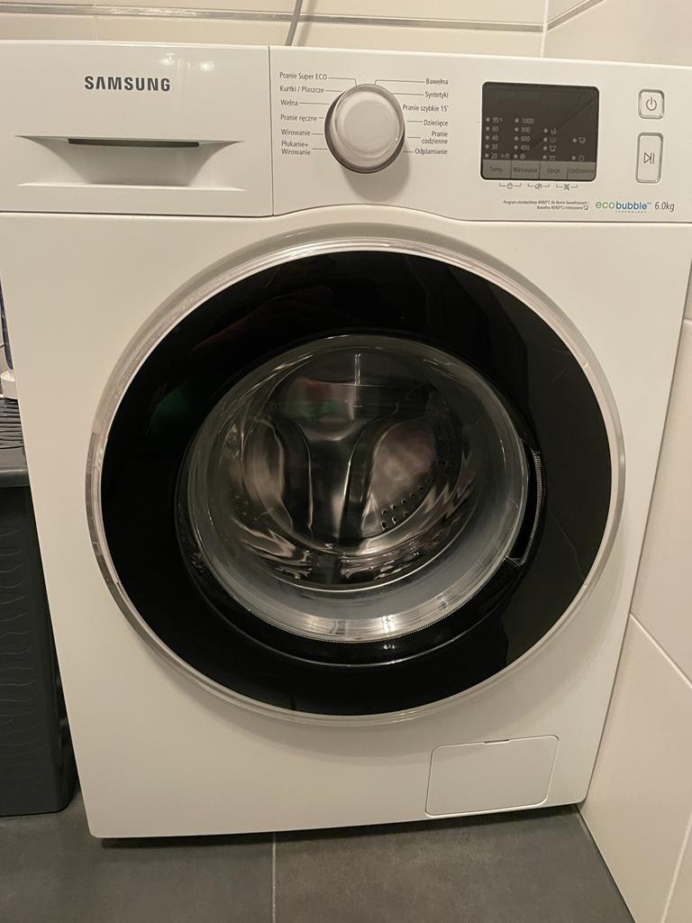 Pralka Samsung Eco Bubble 6KG stan dbd | Wrocław | Kup teraz na Allegro ...
