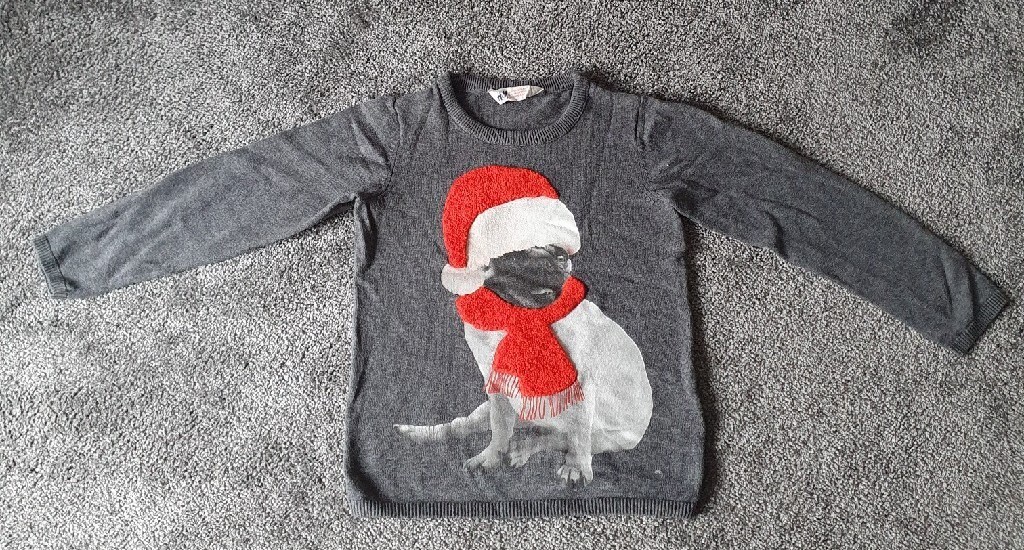 Zdjęcie oferty: H&M sweterek motye świąteczny rozm 110-116 cm