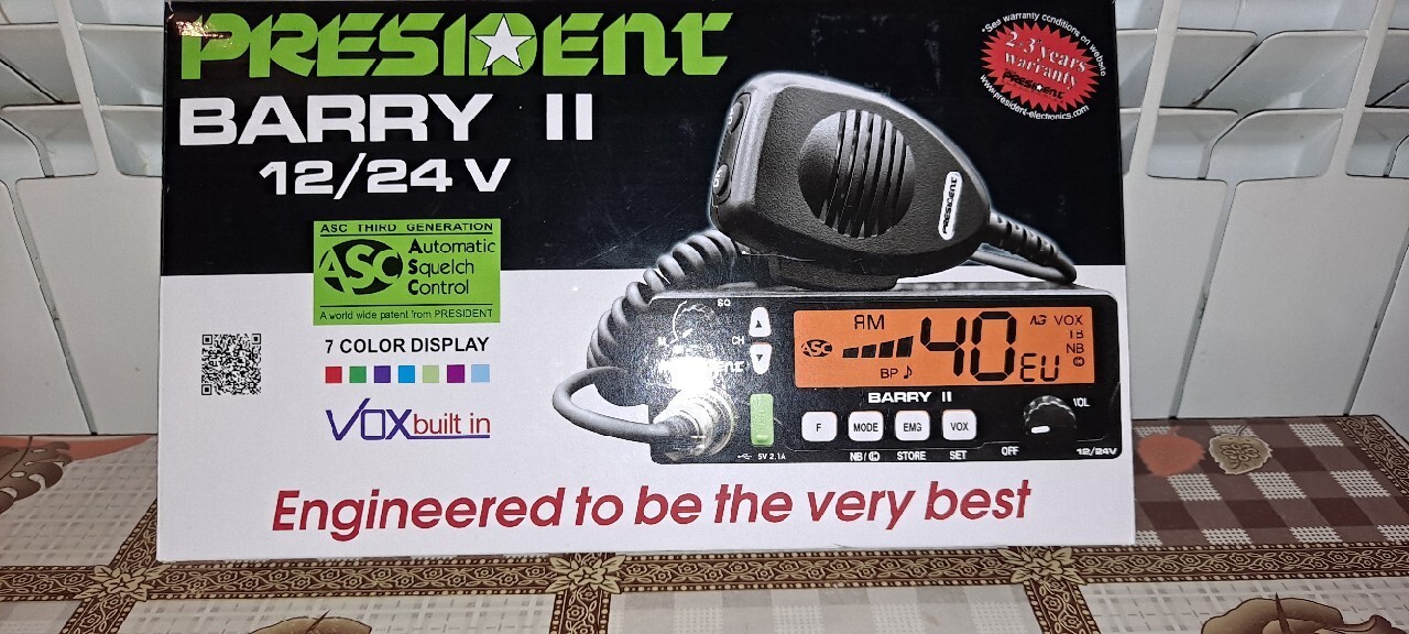 CB RADIO PRESIDENT BARRY 2 | Skaryszew | Kup teraz na Allegro Lokalnie