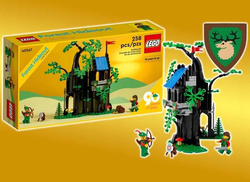 LEGO 40567 LEŚNA KRYJÓWKA | Poznań | Kup teraz na Allegro Lokalnie