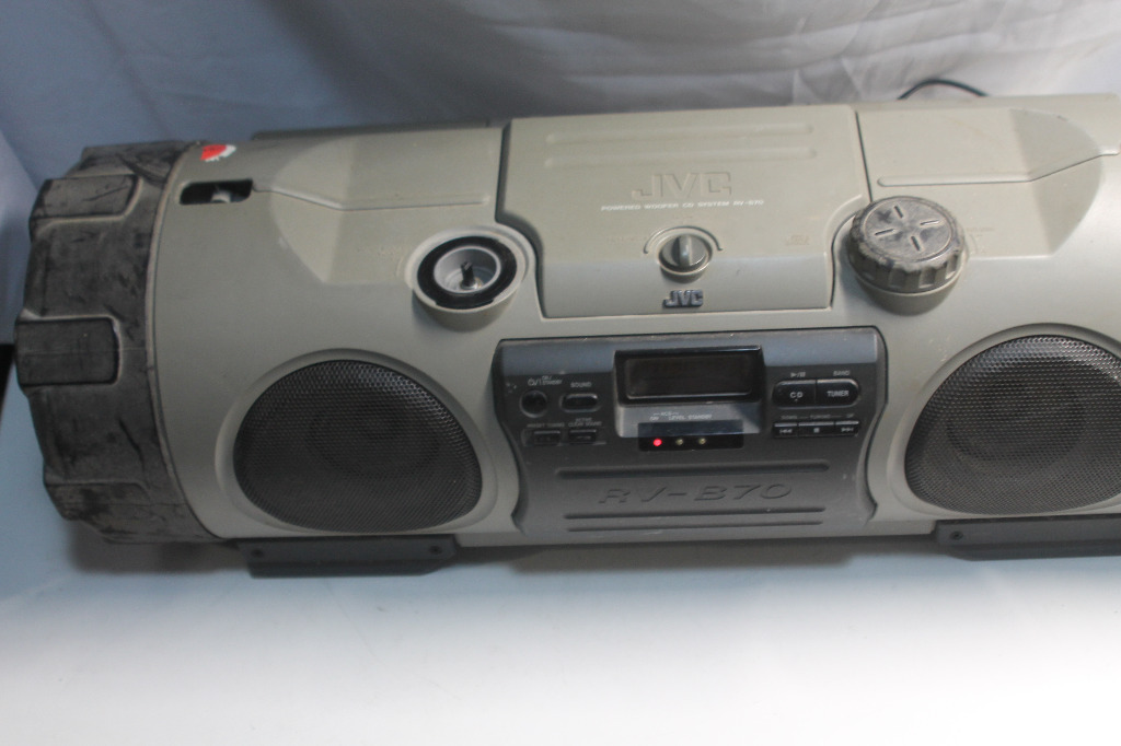 JVC Bazooka RVB70 Boombox Ogromny Bas Rudnik Licytacja na Allegro