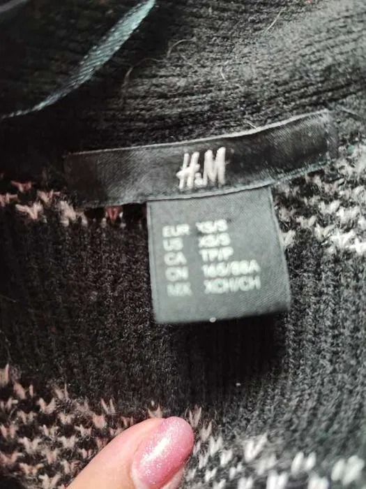Piękny gruby sweter zebra H&M | Wołomin | Kup teraz na Allegro Lokalnie