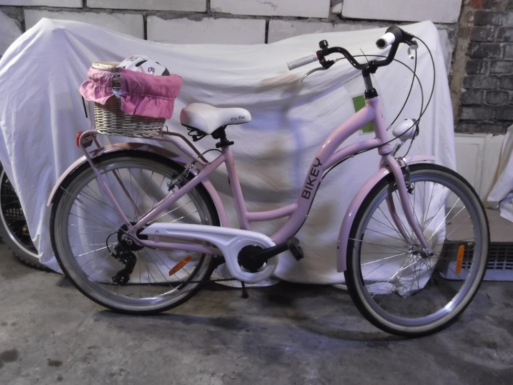Rower damski BIKE różowy | Poznań | Ogłoszenie na Allegro Lokalnie