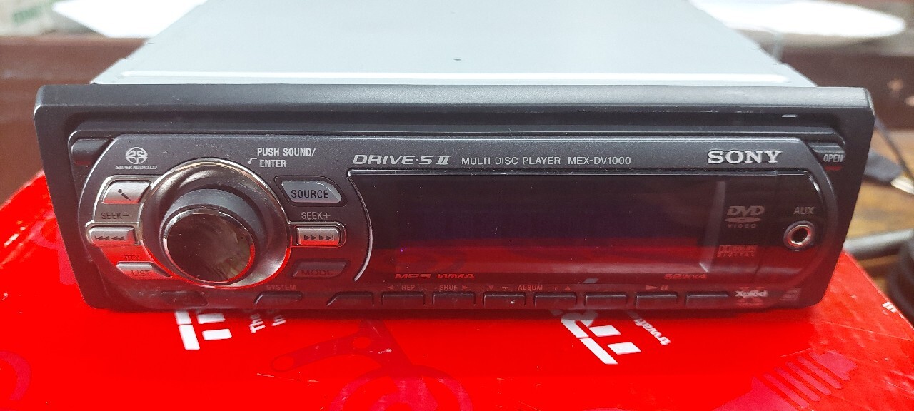 Radio samochodowe DVD MP3 SONY MEX-DV1000 | Sosnowiec | Licytacja na ...