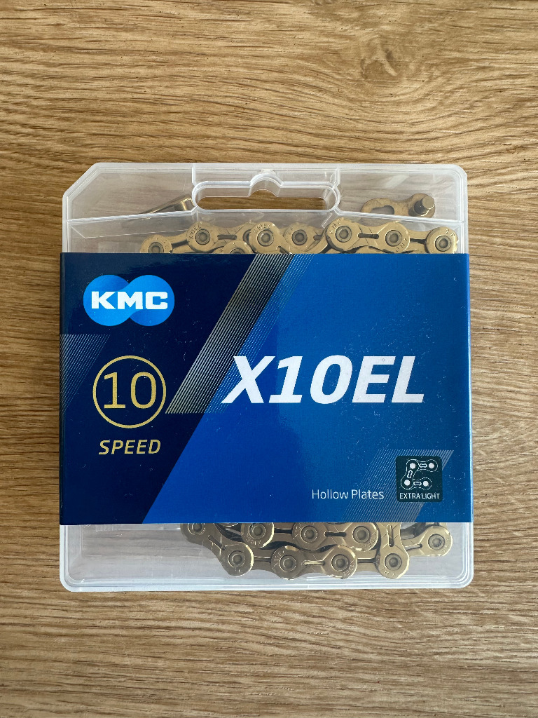 Nowy Łańcuch KMC X10 EL GOLD Złoty Spinka BOX 10s | Wrocław | Kup teraz ...