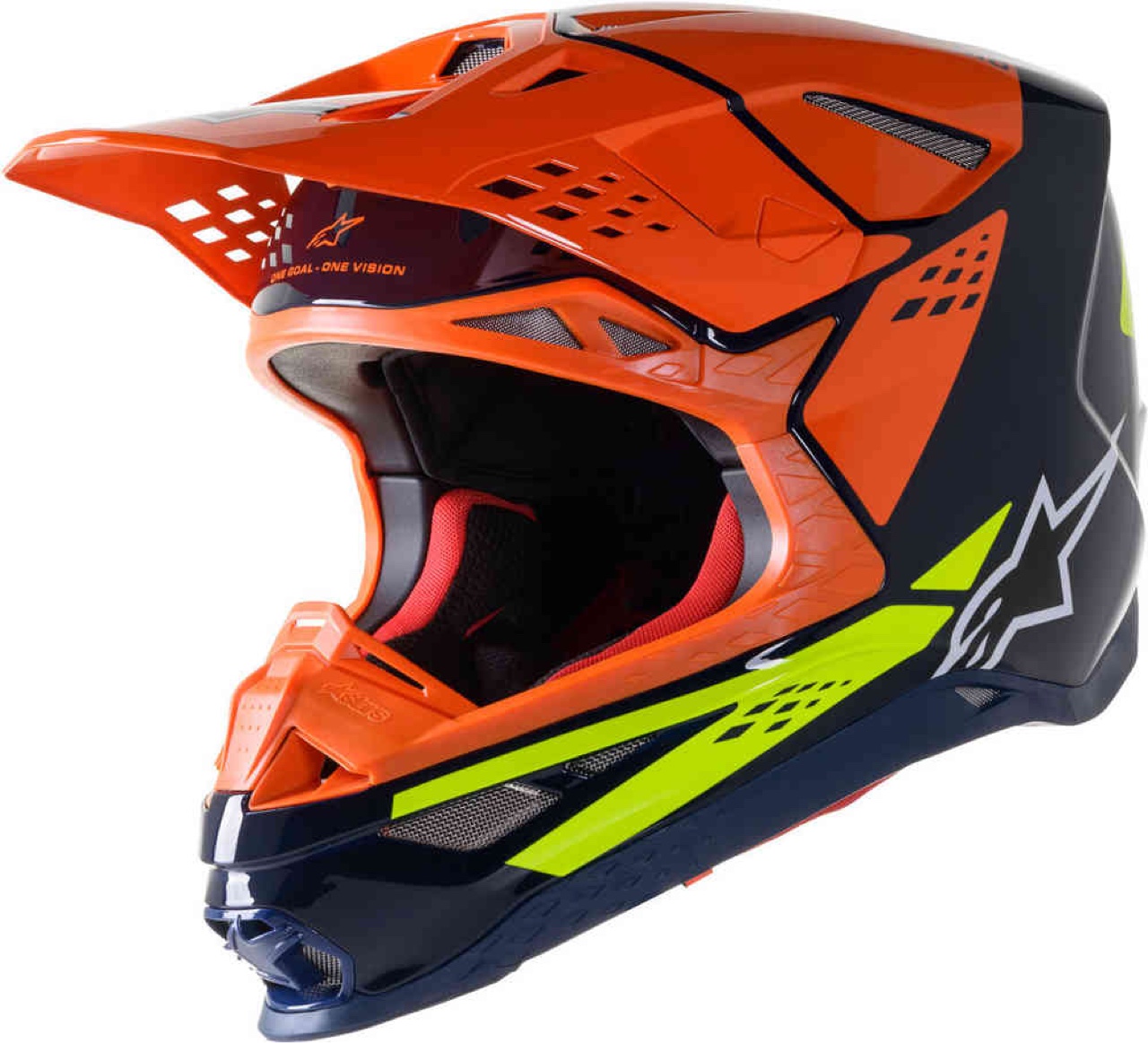 НОВИЙ ШОЛОМ ALPINESTARS SUPERTECH S-M8 FACTORY ПОМАРАНЧЕВИЙ КОЛІР XL 