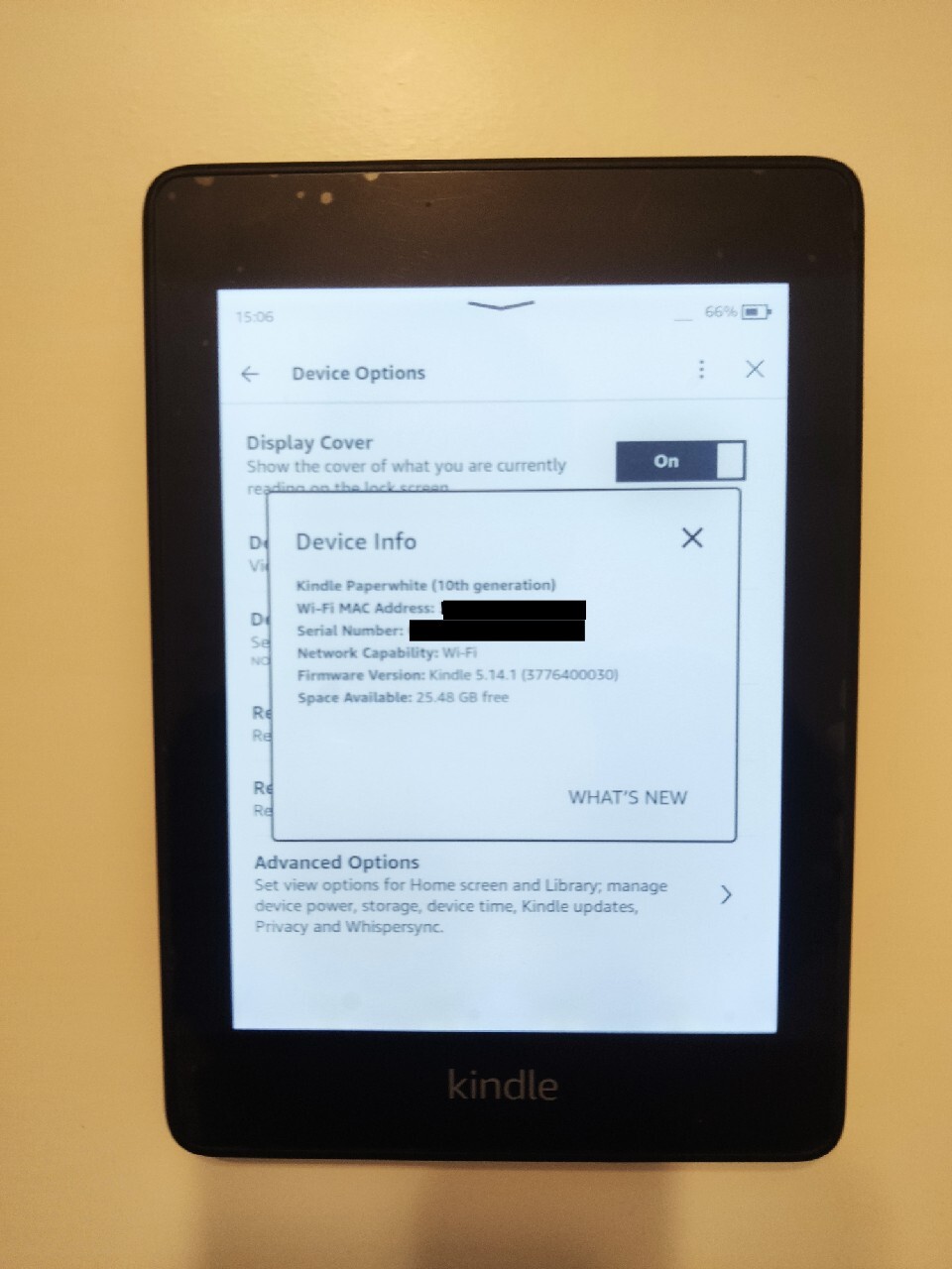 Amazon Kindle Paperwhite 4 WiFi 32GB Model PQ94WIF Warszawa