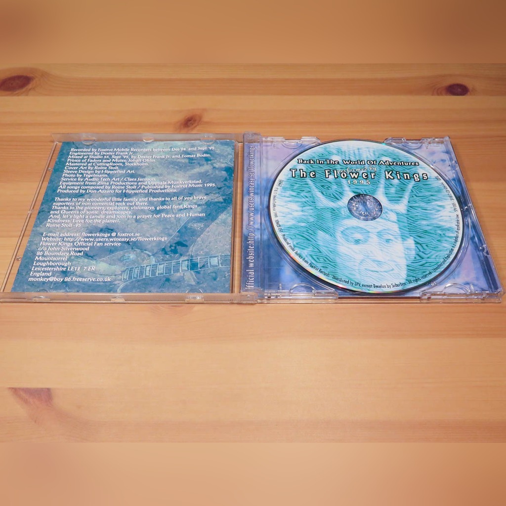 THE FLOWER KINGS Back in the world of adventures Wrocław Kup