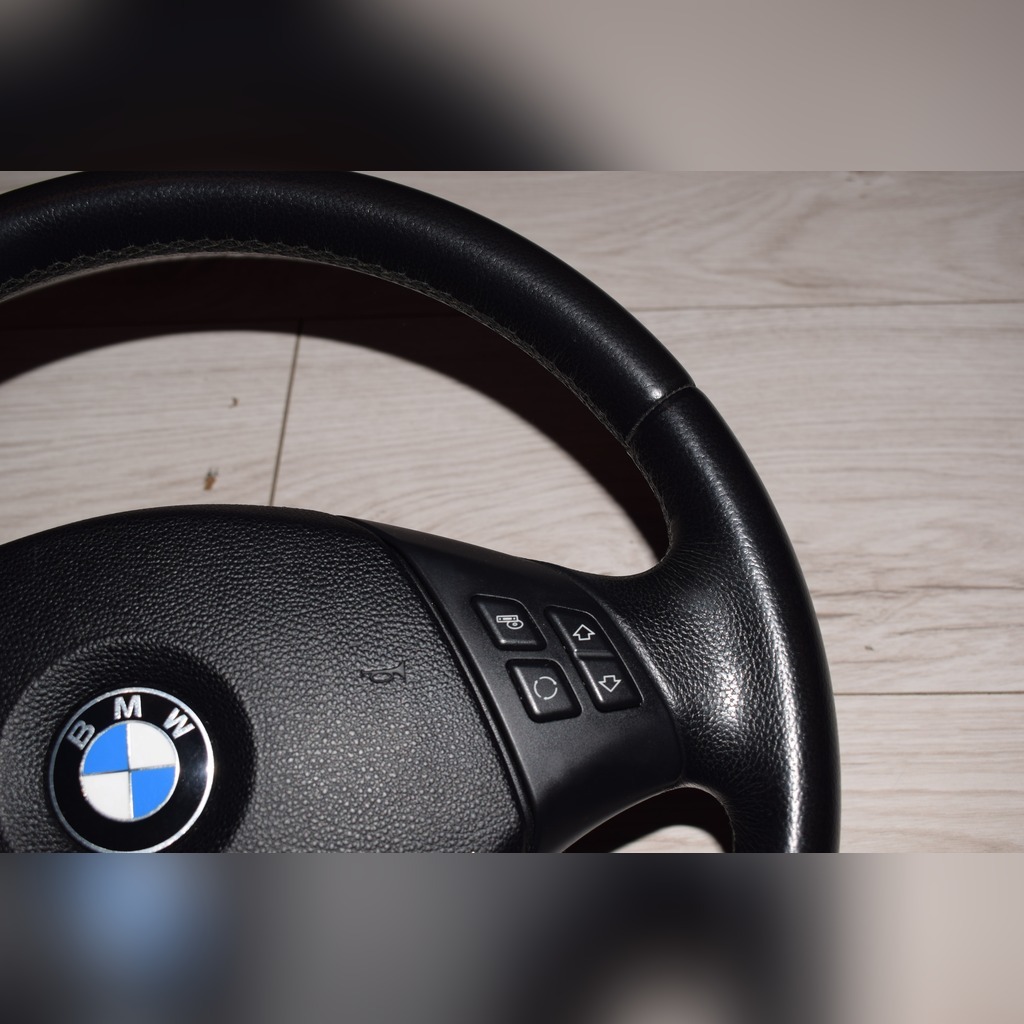 KIEROWNICA BMW E90 AIRBAG MULTIFUNKCJA ŁADNA Ostrołęka Kup teraz na