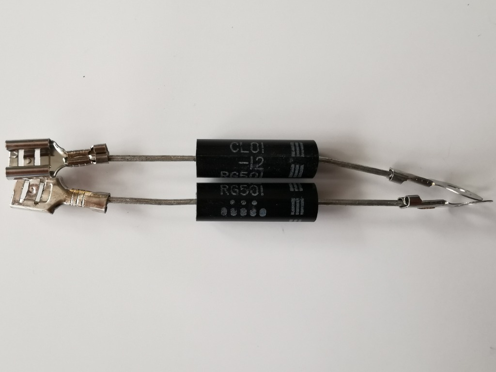 Dioda mikrofali CL01 - 12 T3512 HVM12V 2szt. | Andrychów | Kup teraz na ...