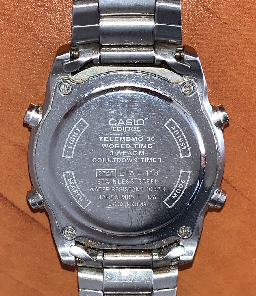 casio edifice 2747 efa 118