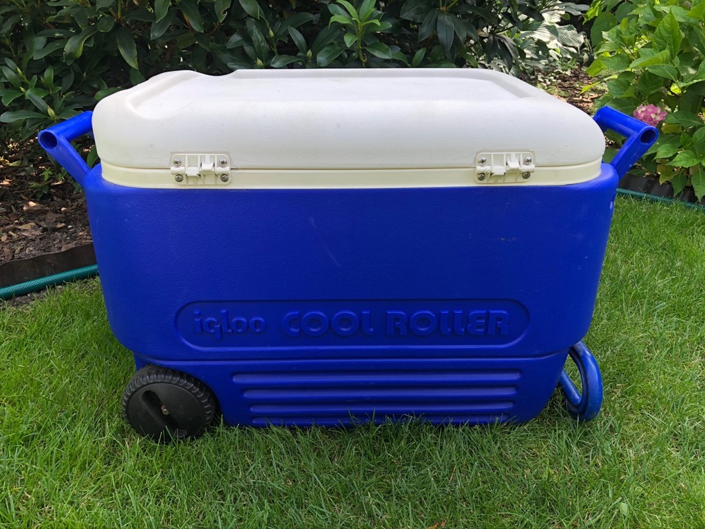 Lodówka na kółkach IGLOO Made in USA 53litry 12! Łódź Licytacja