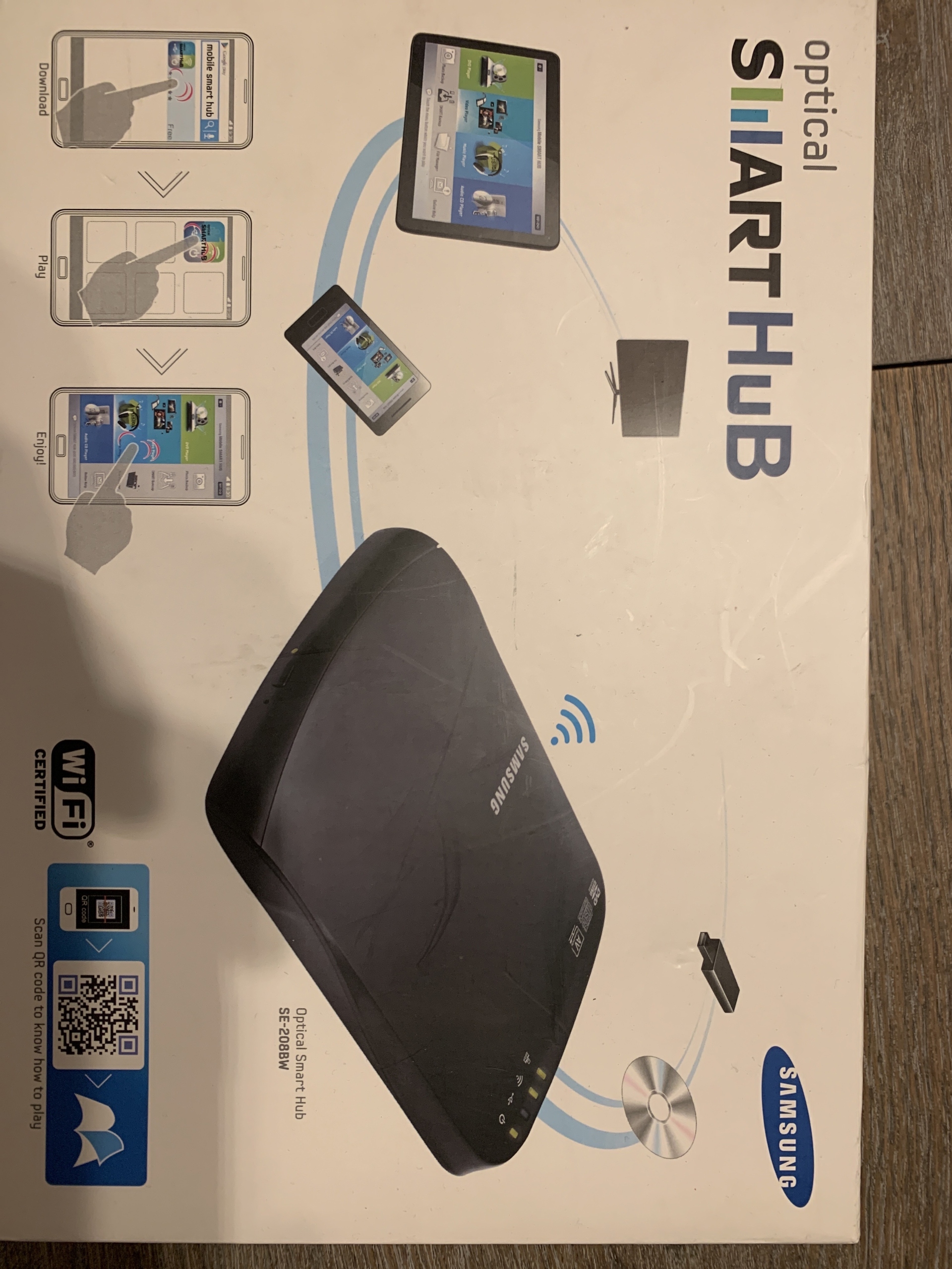 Samsung Optical Smart Hub SE208BW WiFi czarny BOX Warszawa Kup teraz na Allegro Lokalnie