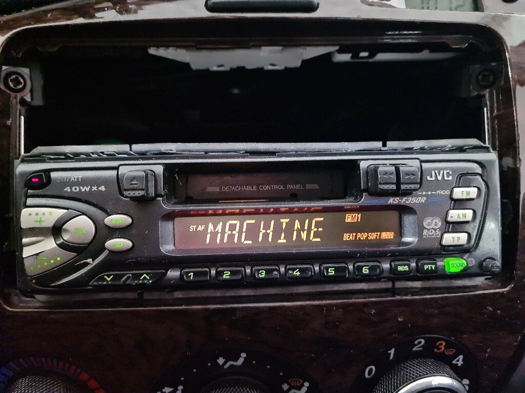 Radio JVC KSF350R kaseciak b.dobry stan Marki Kup teraz na Allegro