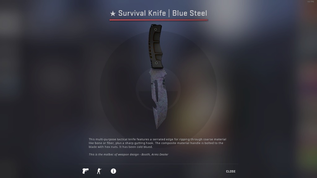 SURVIVAL KNIFE BLUE STEEL Wadochowice Kup teraz na Allegro Lokalnie