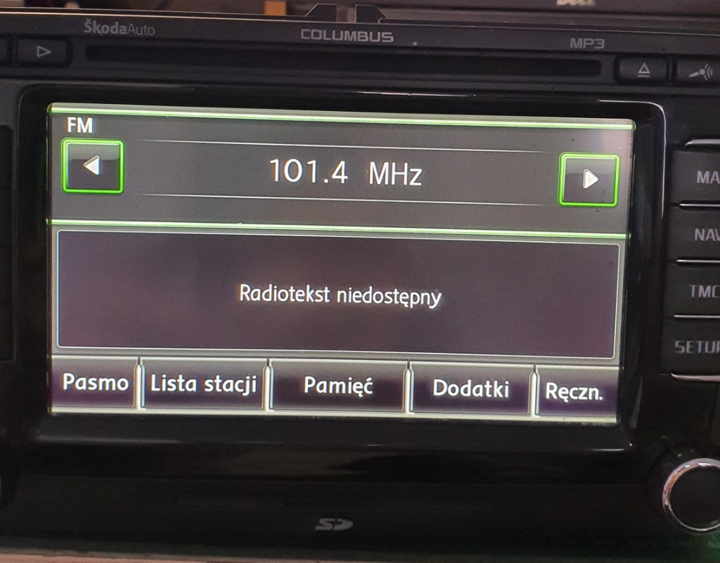 Columbus RNS 510 Navigacja VW SKODA SEAT SUPERB | Gołdap | Kup teraz na ...