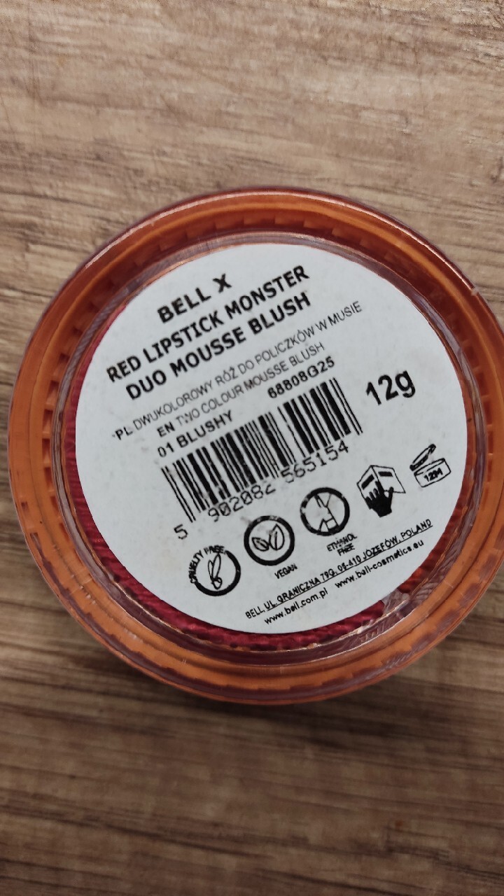 Bell RED lipstick monster róż pomadka unikat Ruda Śląska Kup teraz na Allegro Lokalnie