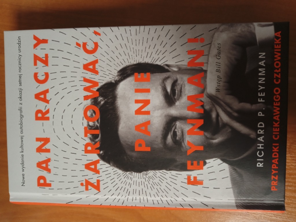 Pan Raczy żartować Panie Feynman Przypadki Ciekawego Człowieka