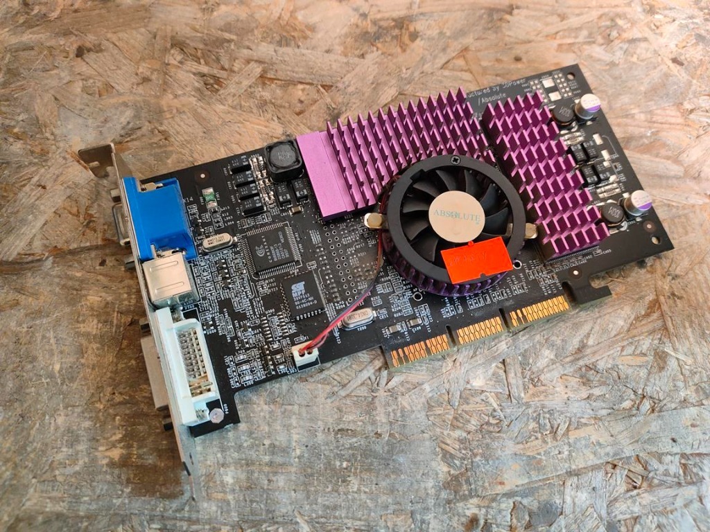 RETRO KARTA ABSOLUTE 3DPOWER GEFORCE 3 TI 500 | Kunice | Kup teraz na ...