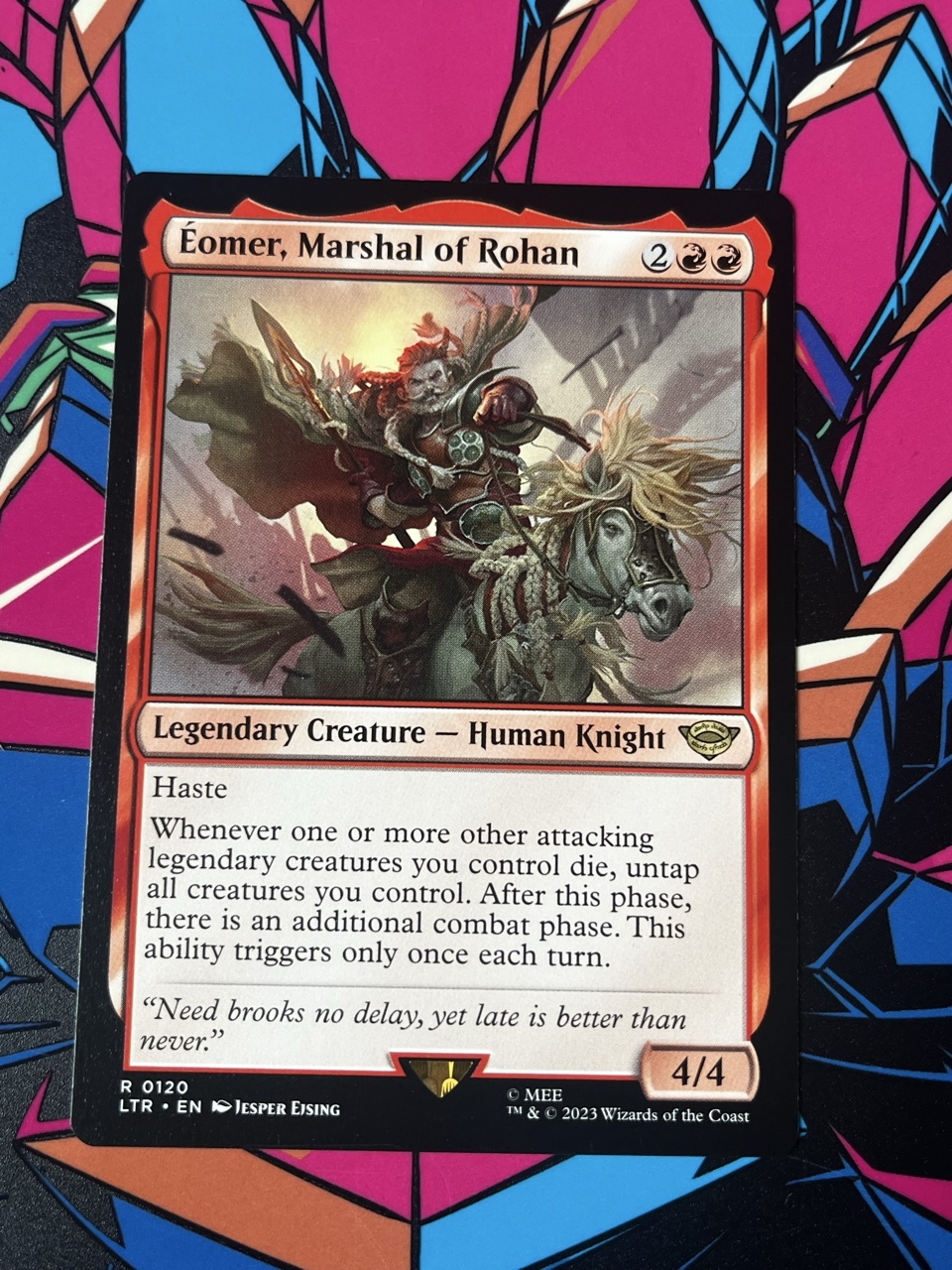 MTG Magic the Gathering Eomer, Marshal of Rohan LotR | Warszawa | Kup ...