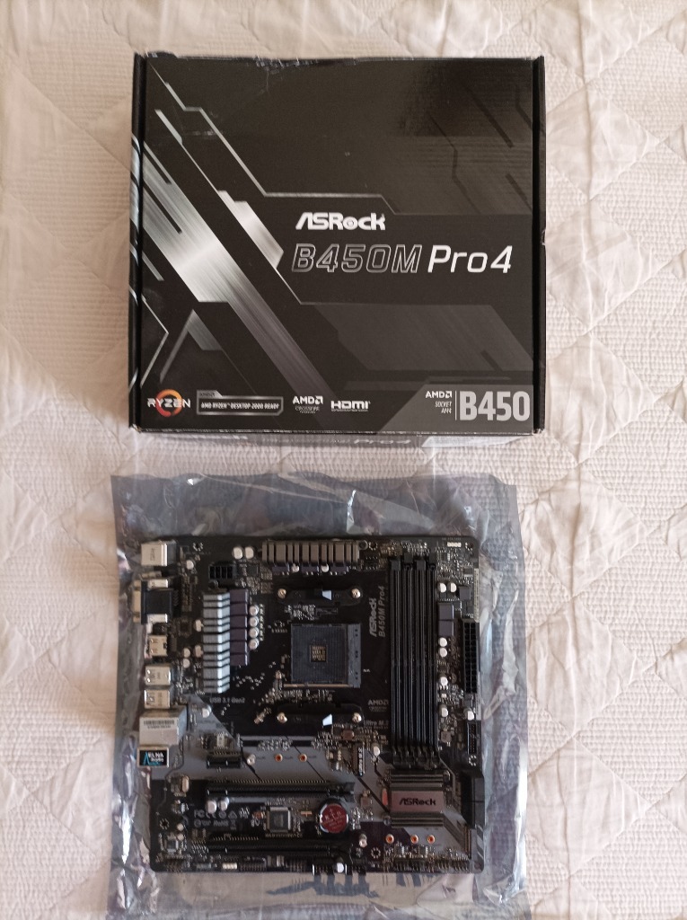Płyta głowa Asrock b450m pro4 | KĘDZIERZYN KOŹLE | Kup teraz na Allegro ...