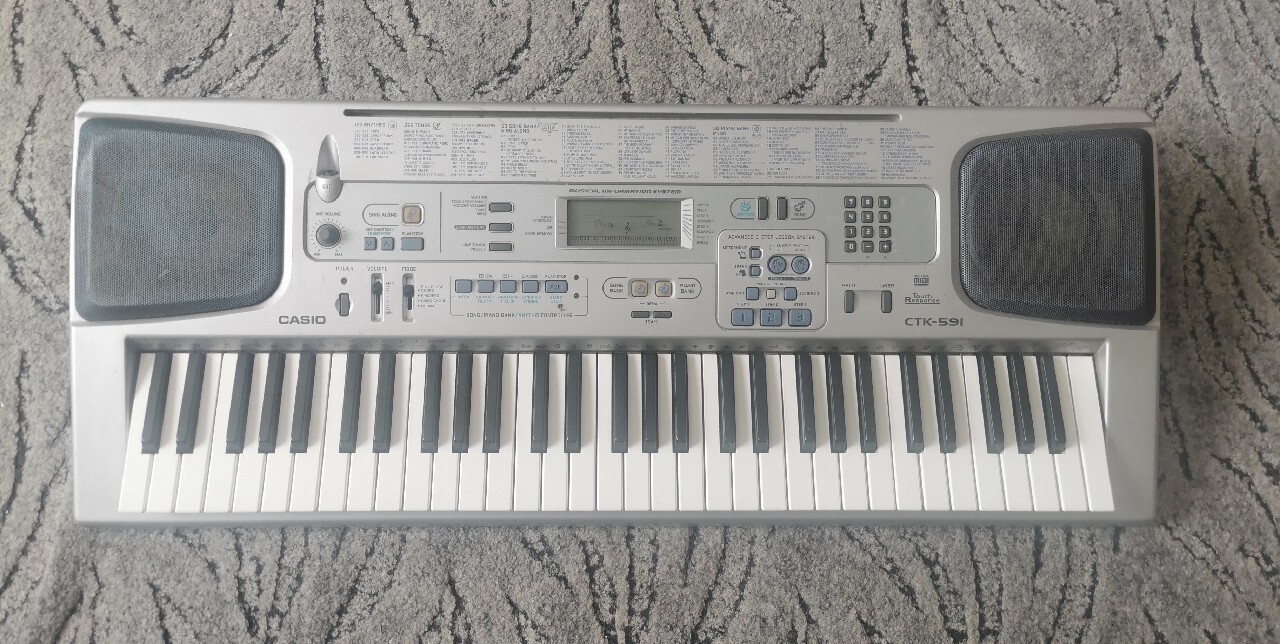 Keyboard Casio CTK 591 retro Częstochowa Kup teraz na Allegro Lokalnie