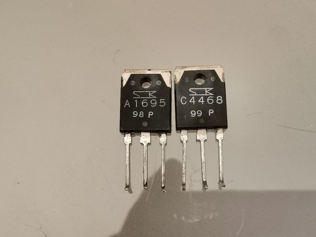 Tranzystor SK A1695 C4468 para | Łaskarzew | Kup teraz na Allegro Lokalnie