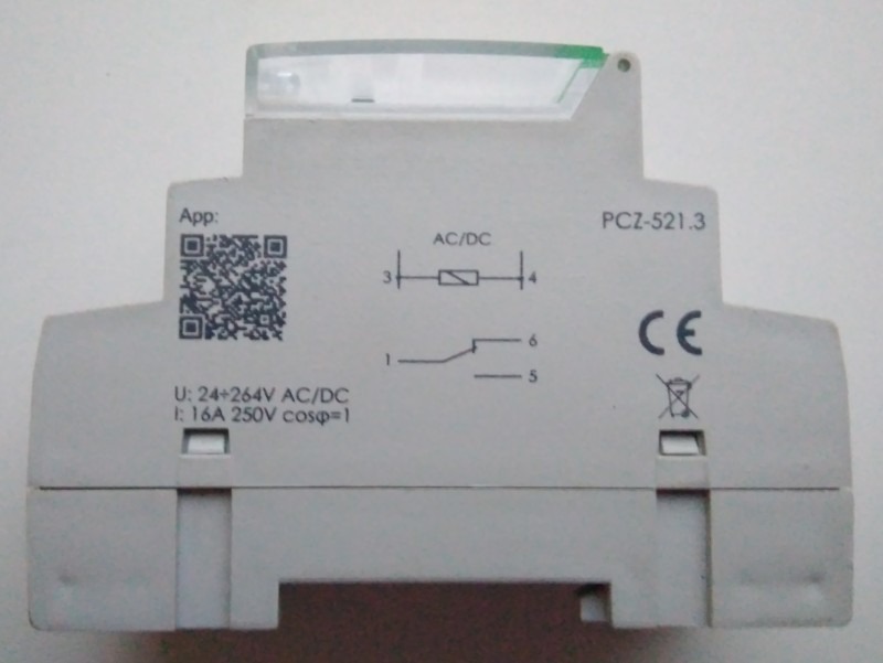 PCZ-521.3 zegar sterujący tygodniowy jednokanałowy | Łódź | Kup teraz ...