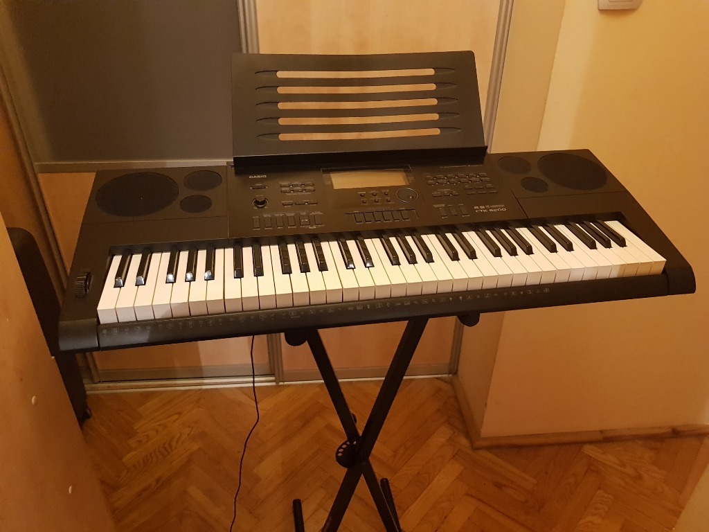 Keyboard Casio CTK 6200 Warszawa Ogłoszenie na Allegro Lokalnie