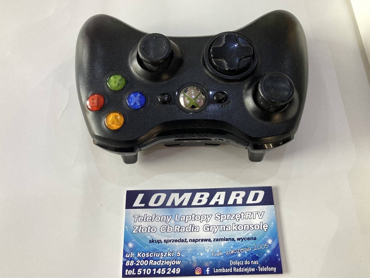 Pad Xbox 360 oryginalny / 3 baterie Radziejów Kup teraz na Allegro Lokalnie