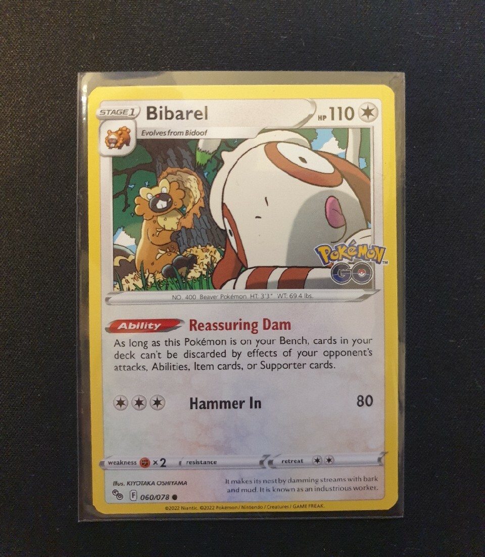 060/078 Bibarel | Pokemon GO - Karty Pokemon TCG | Warszawa | Kup teraz na  Allegro Lokalnie