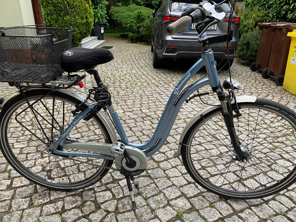 ROWER DAMSKI DIAMANT SZMARAGD KOLA 28" Wrocław Kup teraz na