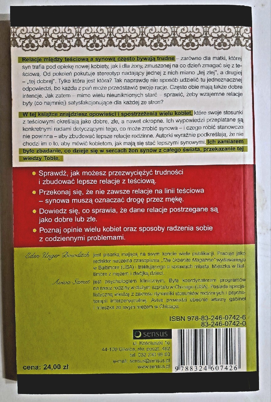 Trudne życie synowej Eden Unger Bowditch Kamień Pomorski Kup teraz na Allegro Lokalnie