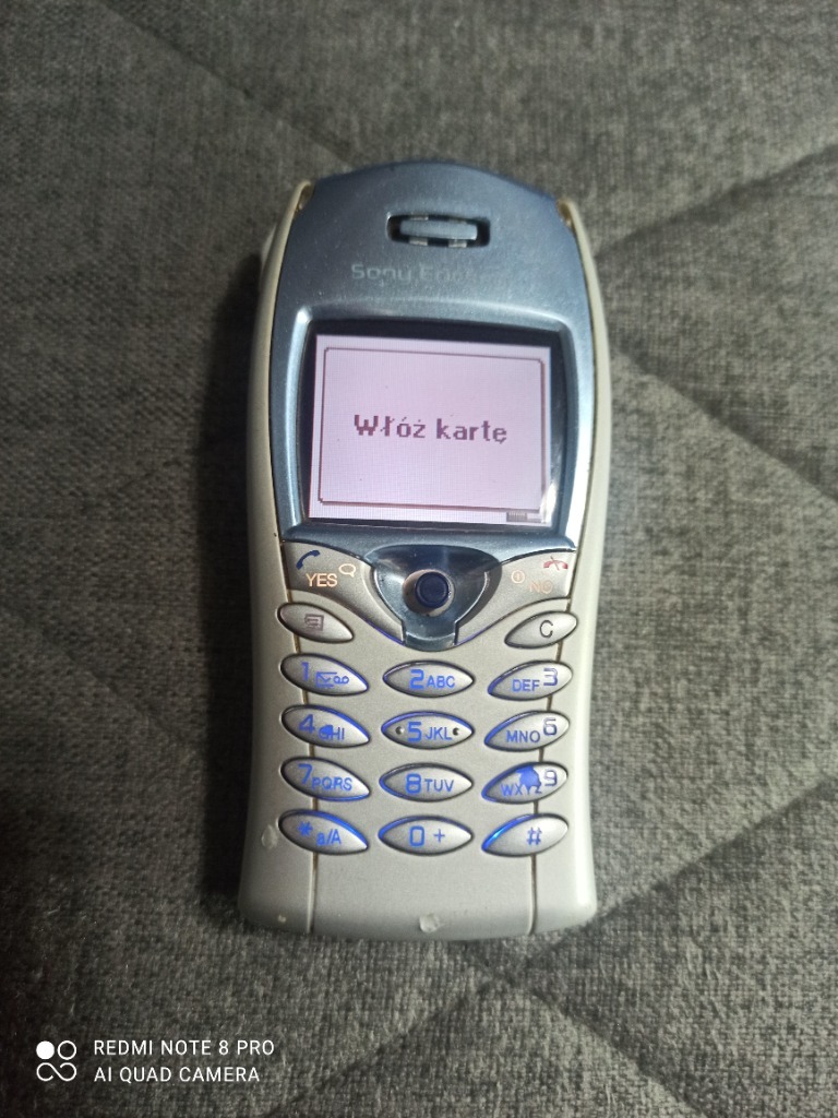 Stary telefon Sony Ericsson t68. | Kostomłoty Drugie | Kup teraz na ...