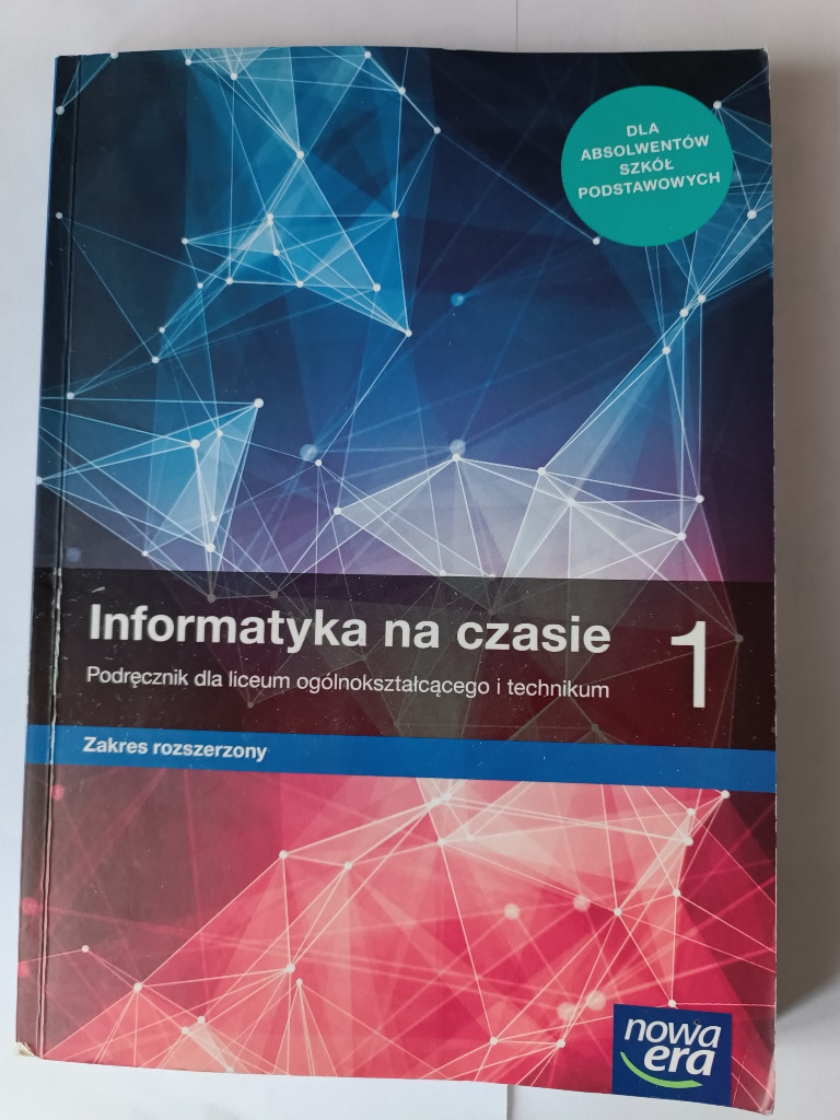 Informatyka Na Czasie 1 Zakres Rozszerzony