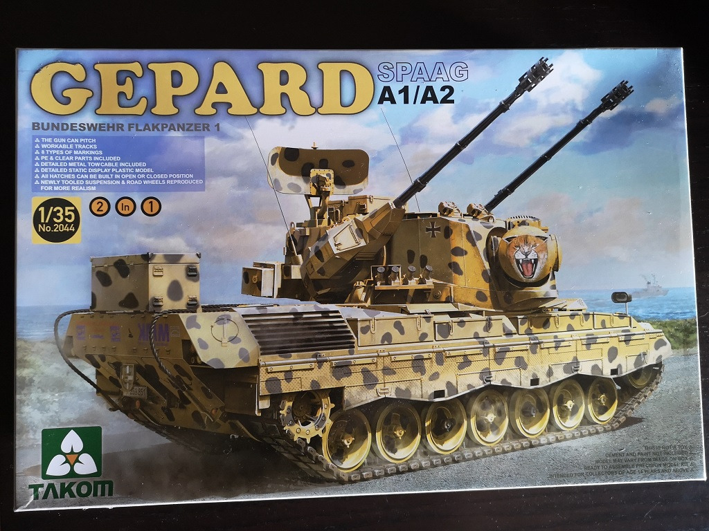 Takom 2044 Flackpanaer 1 Gepard SPAAG A1/A2 | Rzeszów | Kup teraz na  Allegro Lokalnie