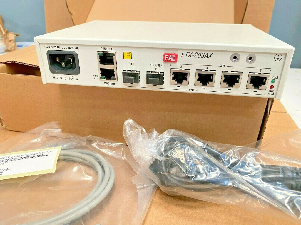 RAD Ethernet ETX-203AX SFR2/ H/ GE30/ 2SFP/ 4UTP | Czesławów | Kup ...