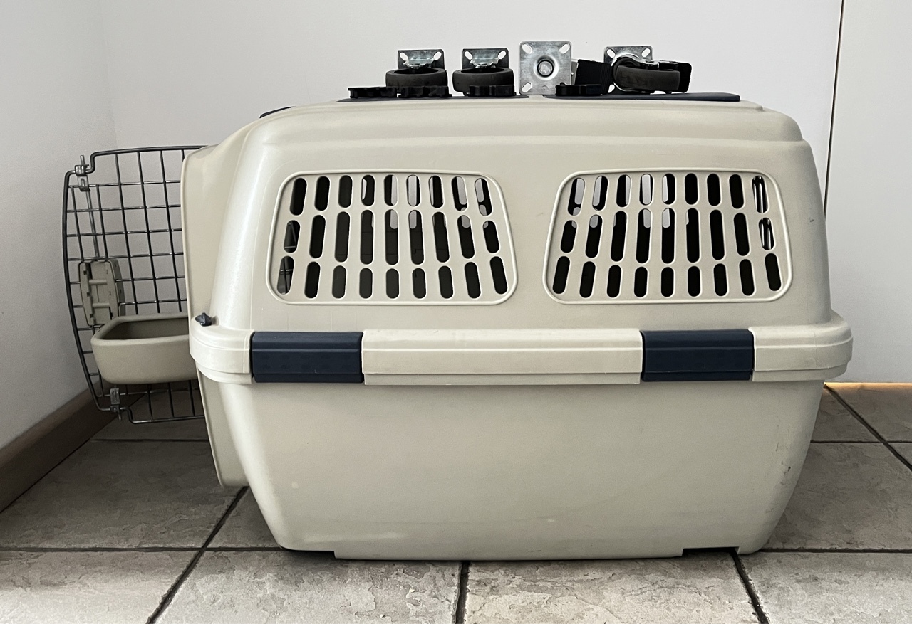 Transporter kennel Marchioro Clipper 4 + lickimat | Toruń | Kup teraz ...